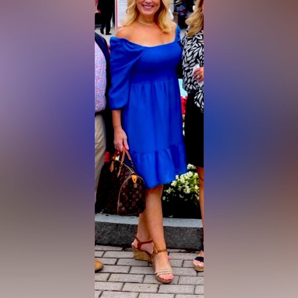 Nanette Lepore Dresses sapphire blue Size M
